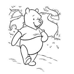 Disegno da colorare: Winnie the Pooh (Film animati) #28709 - Pagine da Colorare Stampabili Gratuite