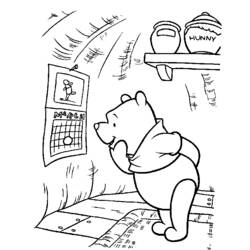 Disegno da colorare: Winnie the Pooh (Film animati) #28727 - Pagine da Colorare Stampabili Gratuite