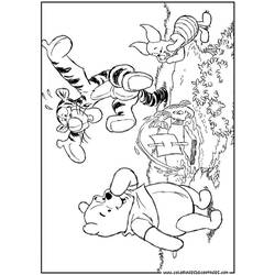 Disegno da colorare: Winnie the Pooh (Film animati) #28730 - Pagine da Colorare Stampabili Gratuite