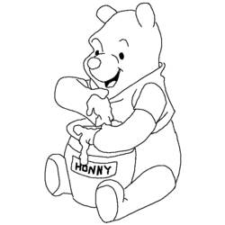 Disegno da colorare: Winnie the Pooh (Film animati) #28737 - Pagine da Colorare Stampabili Gratuite