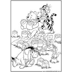 Disegno da colorare: Winnie the Pooh (Film animati) #28751 - Pagine da Colorare Stampabili Gratuite