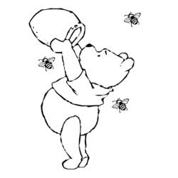 Disegno da colorare: Winnie the Pooh (Film animati) #28760 - Pagine da Colorare Stampabili Gratuite