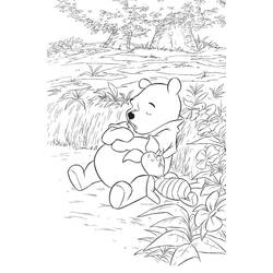 Disegno da colorare: Winnie the Pooh (Film animati) #28824 - Pagine da Colorare Stampabili Gratuite