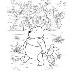 Disegno da colorare: Winnie the Pooh (Film animati) #28910 - Pagine da Colorare Stampabili Gratuite