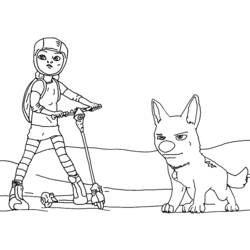 Disegni da colorare: Bolt - Pagine da Colorare Stampabili Gratuite