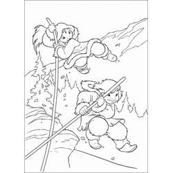 Disegni da colorare: Brother Bear - Pagine da Colorare Stampabili Gratuite
