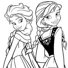 Disegni da colorare: Frozen - Pagine da Colorare Stampabili Gratuite