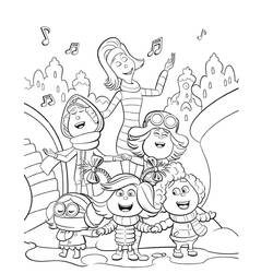 Disegni da colorare: Grinch - Pagine da Colorare Stampabili Gratuite