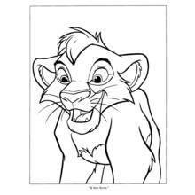 Disegni da colorare: Il Re Leone - Pagine da Colorare Stampabili Gratuite