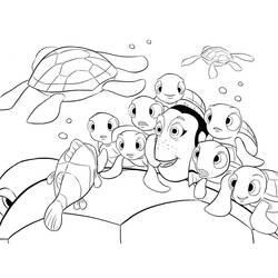 Disegni da colorare: Nemo - Pagine da Colorare Stampabili Gratuite