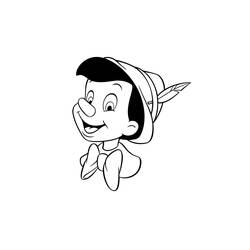 Disegno da colorare: Pinocchio (Film di Animazione) #132264 - Pagine da Colorare Stampabili Gratuite