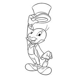 Disegno da colorare: Pinocchio (Film di Animazione) #132268 - Pagine da Colorare Stampabili Gratuite