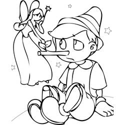 Disegno da colorare: Pinocchio (Film di Animazione) #132270 - Pagine da Colorare Stampabili Gratuite