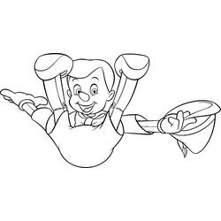 Disegno da colorare: Pinocchio (Film di Animazione) #132275 - Pagine da Colorare Stampabili Gratuite