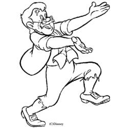 Disegno da colorare: Pinocchio (Film di Animazione) #132276 - Pagine da Colorare Stampabili Gratuite
