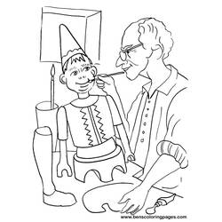Disegno da colorare: Pinocchio (Film di Animazione) #132277 - Pagine da Colorare Stampabili Gratuite