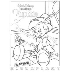 Disegno da colorare: Pinocchio (Film di Animazione) #132279 - Pagine da Colorare Stampabili Gratuite