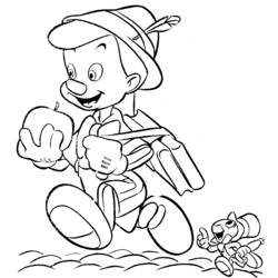 Disegno da colorare: Pinocchio (Film di Animazione) #132294 - Pagine da Colorare Stampabili Gratuite