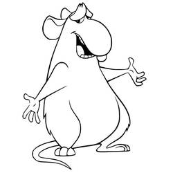 Disegni da colorare: Ratatouille - Pagine da Colorare Stampabili Gratuite