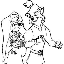 Disegni da colorare: Robin Hood - Pagine da Colorare Stampabili Gratuite
