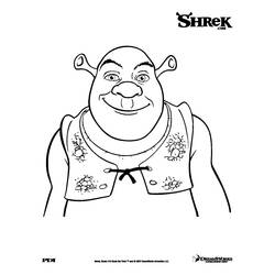 Disegni da colorare: Shrek - Pagine da Colorare Stampabili Gratuite