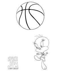 Disegni da colorare: Space Jam - Pagine da Colorare Stampabili Gratuite