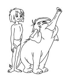 Disegni da colorare: The Jungle Book - Pagine da Colorare Stampabili Gratuite
