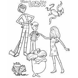 Disegni da colorare: The Lorax - Pagine da Colorare Stampabili Gratuite