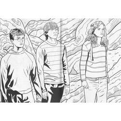 Disegni da colorare: Harry Potter - Pagine da Colorare Stampabili Gratuite
