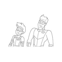 Disegni da colorare: Henry Danger - Pagine da Colorare Stampabili Gratuite