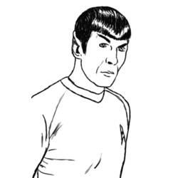 Disegno da colorare: Star Trek (Film e Serie TV) #70133 - Pagine da Colorare Stampabili Gratuite
