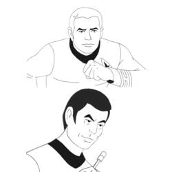 Disegno da colorare: Star Trek (Film e Serie TV) #70134 - Pagine da Colorare Stampabili Gratuite