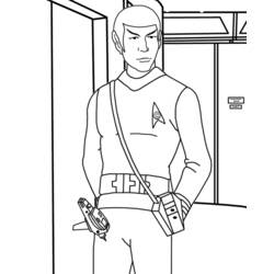 Disegno da colorare: Star Trek (Film e Serie TV) #70160 - Pagine da Colorare Stampabili Gratuite