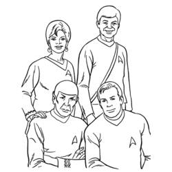 Disegno da colorare: Star Trek (Film e Serie TV) #70165 - Pagine da Colorare Stampabili Gratuite