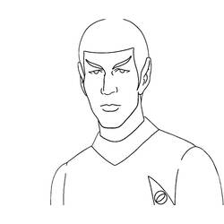 Disegno da colorare: Star Trek (Film e Serie TV) #70223 - Pagine da Colorare Stampabili Gratuite