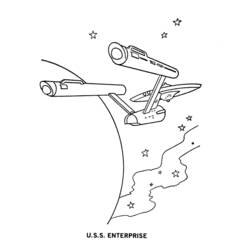Disegno da colorare: Star Trek (Film e Serie TV) #70261 - Pagine da Colorare Stampabili Gratuite