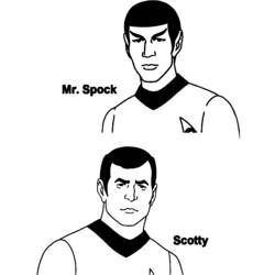Disegno da colorare: Star Trek (Film e Serie TV) #70277 - Pagine da Colorare Stampabili Gratuite