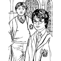 Disegno da colorare: Harry Potter (Film) #69546 - Pagine da Colorare Stampabili Gratuite