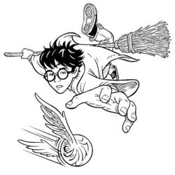 Disegno da colorare: Harry Potter (Film) #69581 - Pagine da Colorare Stampabili Gratuite