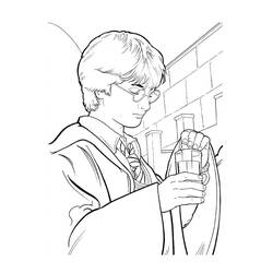 Disegno da colorare: Harry Potter (Film) #69610 - Pagine da Colorare Stampabili Gratuite