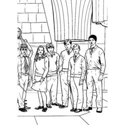 Disegno da colorare: Harry Potter (Film) #69762 - Pagine da Colorare Stampabili Gratuite