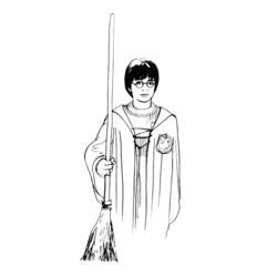 Disegno da colorare: Harry Potter (Film) #69778 - Pagine da Colorare Stampabili Gratuite