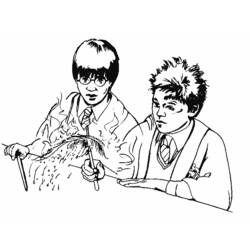 Disegno da colorare: Harry Potter (Film) #69782 - Pagine da Colorare Stampabili Gratuite