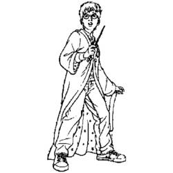 Disegno da colorare: Harry Potter (Film) #69794 - Pagine da Colorare Stampabili Gratuite