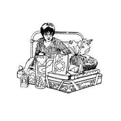 Disegno da colorare: Harry Potter (Film) #69827 - Pagine da Colorare Stampabili Gratuite