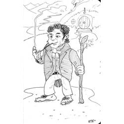 Disegno da colorare: Hobbit (Film) #70967 - Pagine da Colorare Stampabili Gratuite