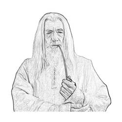 Disegno da colorare: Hobbit (Film) #70977 - Pagine da Colorare Stampabili Gratuite