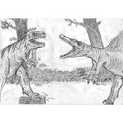 Disegno da colorare: Jurassic Park (Film) #15941 - Pagine da Colorare Stampabili Gratuite