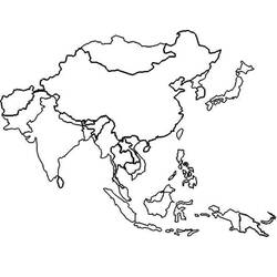 Disegni da colorare: Asia - Pagine da Colorare Stampabili Gratuite