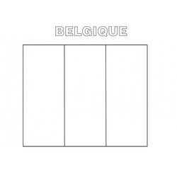 Disegni da colorare: Belgio - Pagine da Colorare Stampabili Gratuite